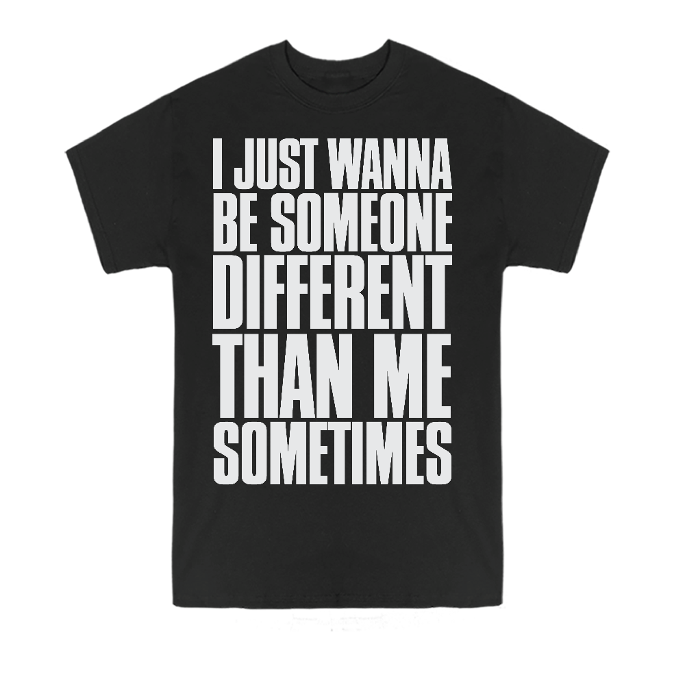 Someone Different Black T-Shirt