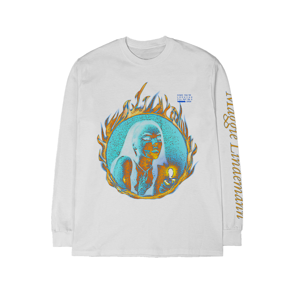 Fire White Longsleeve